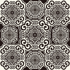 decorative repeating arabesque, ornamental vector backdrop