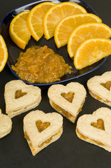 Luv orange Cuoricini all’arancio