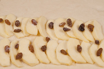 Rosette alle mele - Rosettes with apples - preparation