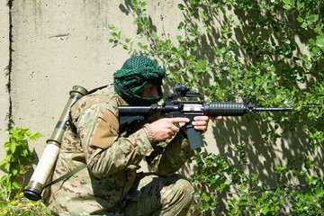 Fototapeta premium Terrorist