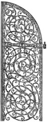 Door wing in Schleswig Cathedral, 17th century