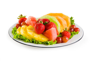 Plate of Fruit