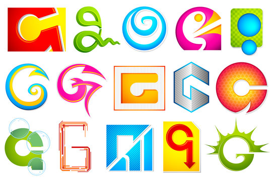 Different Icon with alphabet G