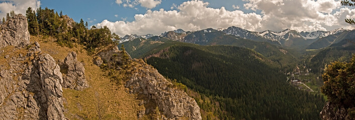 Panorama Tatr