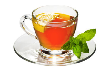 Cup of  tea close