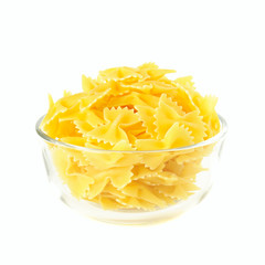 Spaghetti in the bowl