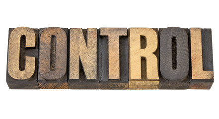 control word in wood type