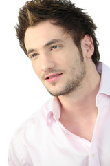 Fototapeta premium Portrait of a young man