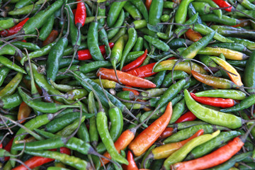 hot peppers