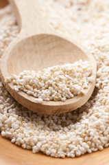 Amaranth popping, gluten-free, high protein grain cereal
