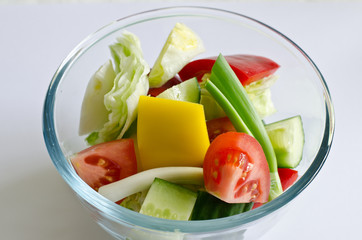 fresh healthy salad