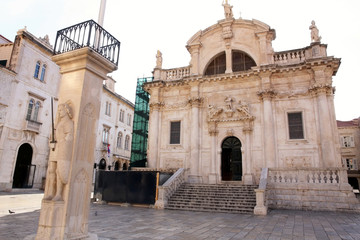 Obraz premium Dubrovnik, Plaza Stradun, Croatia