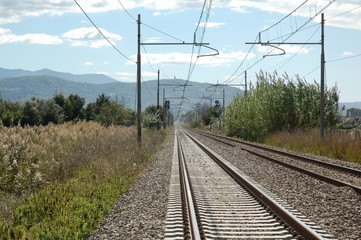 Fototapeta na wymiar ferrovia_1