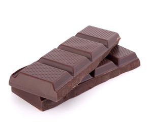 Chocolate bars stack