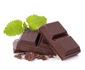 Chocolate bars stack