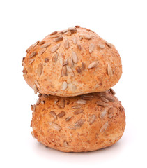 Two sandwich bun with sunflower seeds