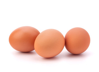 three eggs
