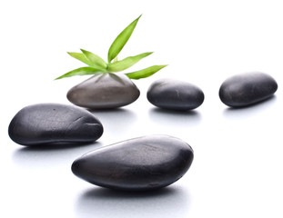 Obraz na płótnie Canvas Zen kamienie. Kamień spa i koncepcja opieki zdrowotnej.