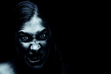 Scary woman