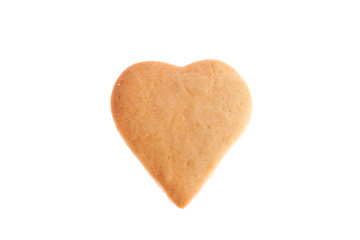 Heart shape homemade cookie