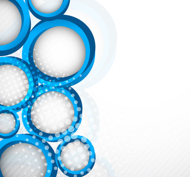 Background with circles