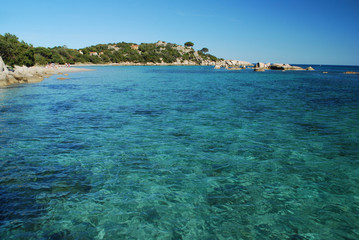 Fototapeta na wymiar Plaża na Korsyce