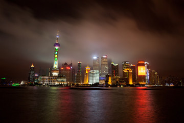 Fototapeta na wymiar Skyline Szanghaju