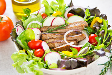 Grilled Beef salad