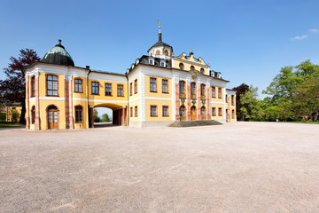 Fototapeta na wymiar Zamek Belvedere w Weimarze, Niemcy