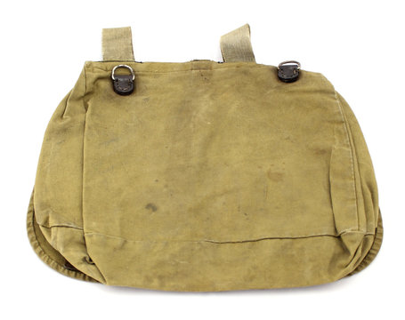 Ancien sac &agrave; pain du soldat allemand - dos