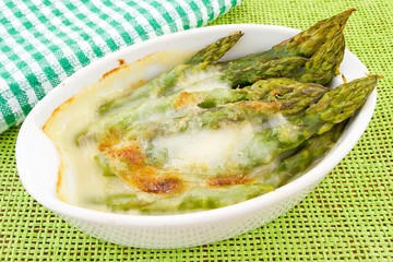 asparagus gratin