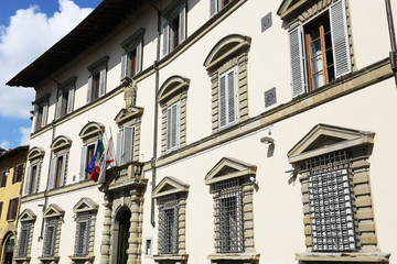Fototapeta na wymiar Palazzo Sacrati Guadagni Strozzi Florenz