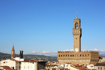 Fototapeta na wymiar Palazzo Vecchio Florenz