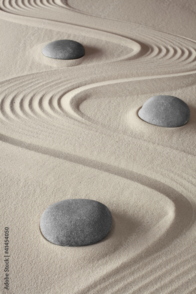 Poster zen garden