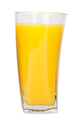 Full glass of orange juice