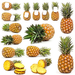 pineapple from all sides