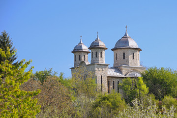 The Orthodox White Church of Alun, Hunedoara, Romania