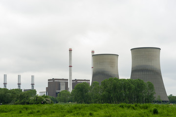Fototapeta na wymiar A power plant