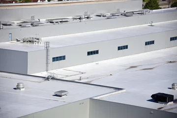 Foto op Plexiglas Industrieel gebouw Big warehouse