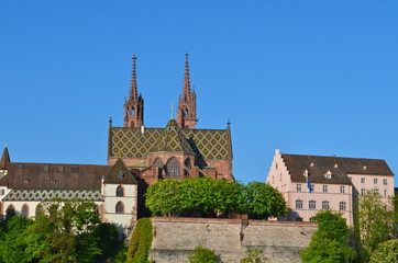 Fototapeta premium Basel Cathedral, Switzerland