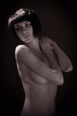 Fototapeta premium Pretty nacked woman