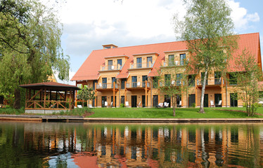 Haus am Wasser Spreewald - eco Hotel at the Spreeforest direct on a River