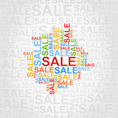 Fototapeta premium Abstraction sale