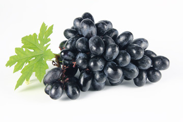 Grape on white