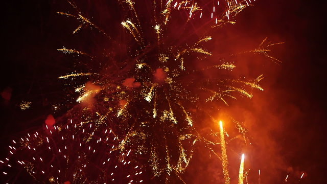HD - Beautiful fireworks