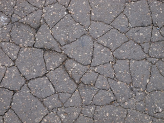 Obraz premium Damaged asphalt texture