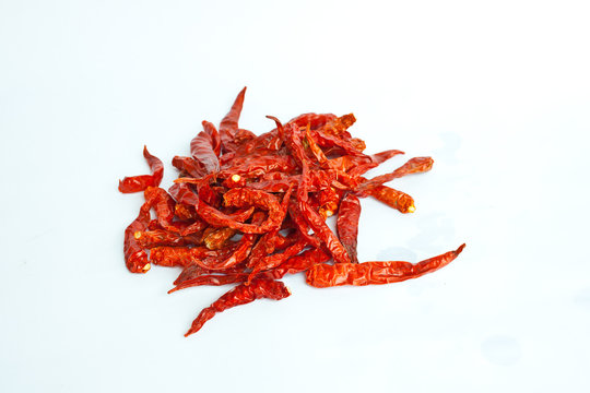 dried chilli red