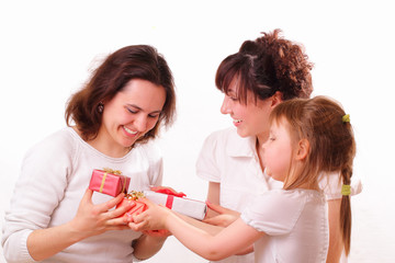 Three beautiful girls