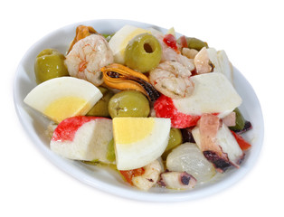 Salpicón de marisco.