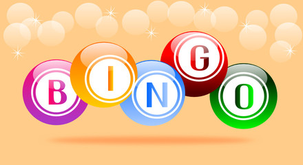 3d Bingo background